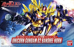 bb senshi 391 unicorn gundam 02 banshee norn plastic model