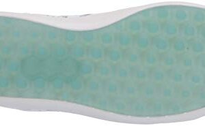 Skechers Men's Women's Go Drive Dogs at Play Spikeless Golf Shoe, White/Blue, 8.5