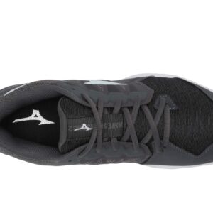 Mizuno Wave Supersonic 2 Womens Volleyball Shoe, Black-Charcoal, 9