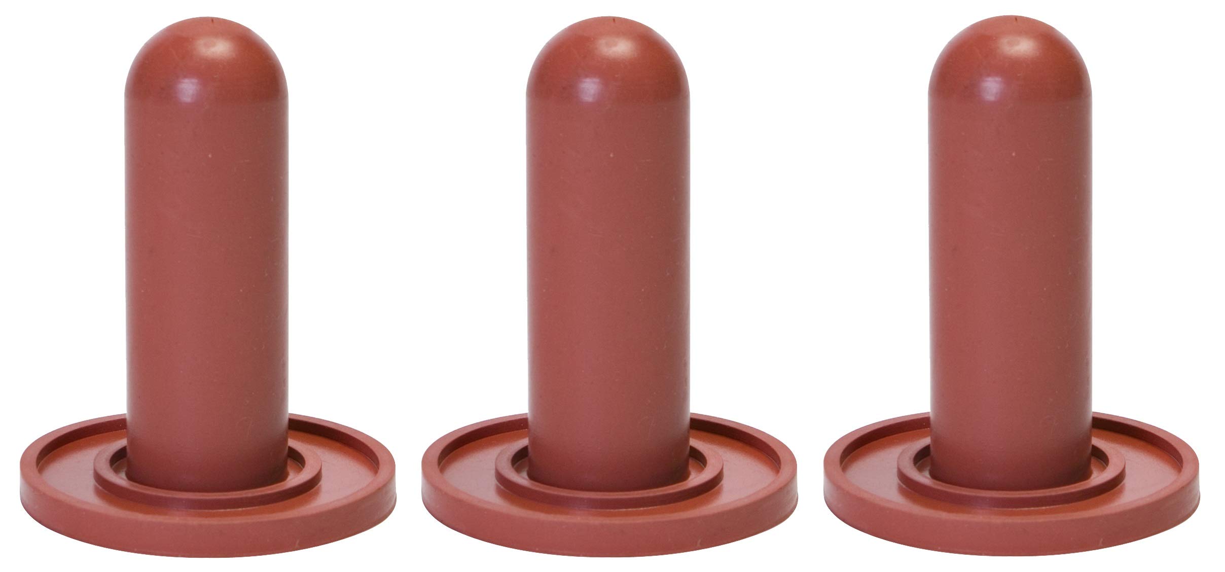 Little Giant 3 Pack of Screw-On Calf Nipples for use with 93SC Nipple Caps