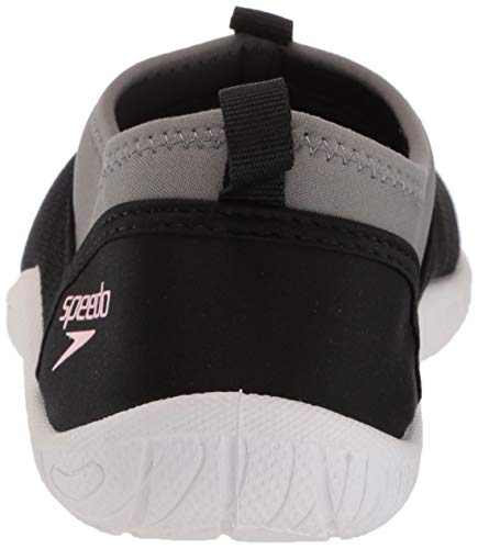 Speedo Women's Water Shoe Tidal Cruiser, Black/Pink, 7 Womens US