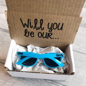 Usher Sunglasses, Usher Gifts, Usher Proposal Ideas, Wedding Usher Gift, Kid Usher Gift Idea, Will You Be Our Usher