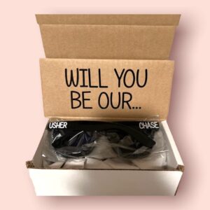 Usher Sunglasses, Usher Gifts, Usher Proposal Ideas, Wedding Usher Gift, Kid Usher Gift Idea, Will You Be Our Usher