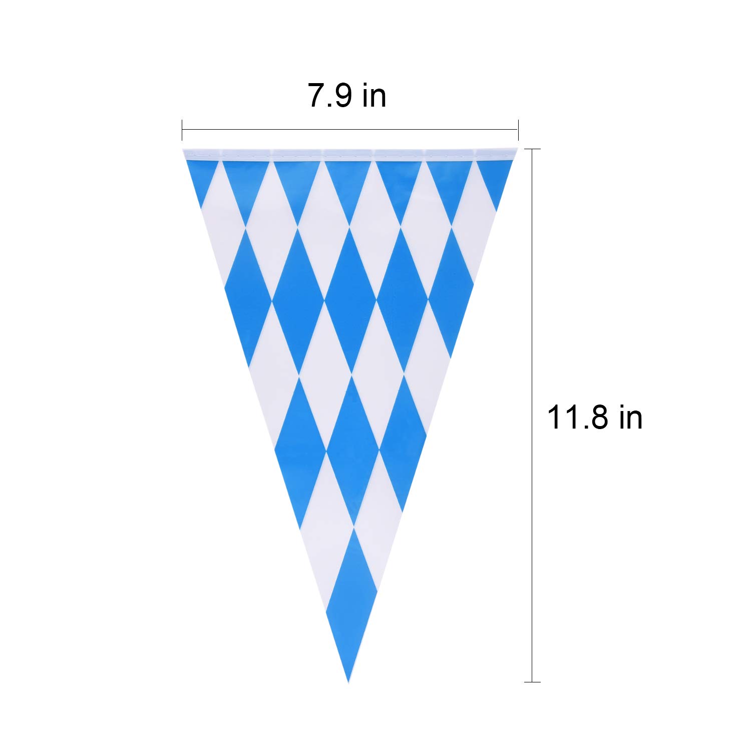 FEPITO 98 Feet Oktoberfest Bavarian Pennant Banner Flag, Oktoberfest Decorations Octoberfest Party Supplies