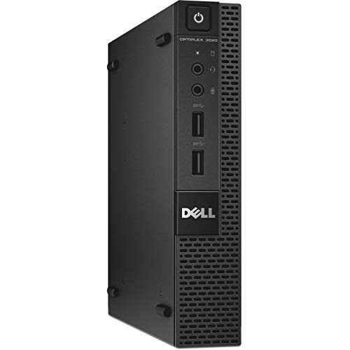 DELL OptiPlex 3020 Micro Desktop, Intel Core i5-4570S, 8GB RAM, 256GB SSD - 80101289214 (Renewed)