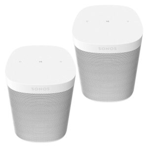 sonos two room set one sl - the powerful microphone-free speaker for music and more - white