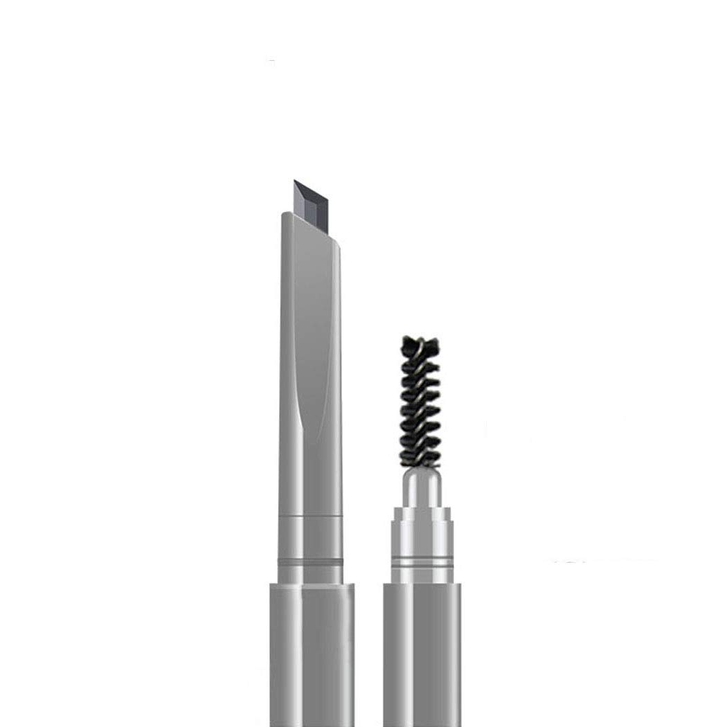 ROZO Long lasting and Waterproof Professional Makeup Auto Eyebrow Pencil (NO.4 Natural Gray)