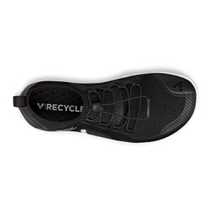 Vivobarefoot Primus Trail Sg, Womens Recycled Breathable Mesh Off-Road Shoe with Barefoot Soft Ground Sole Black