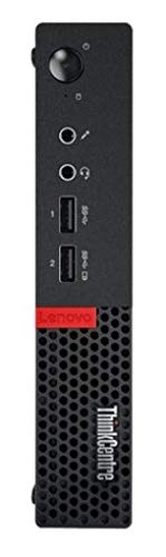 Lenovo ThinkCentre M910q Tiny Desktop (Black) - Intel Quad-Core i7-6700T 2.90GHz - 16GB RAM - 256GB SSD - Win 10 Pro (Renewed)