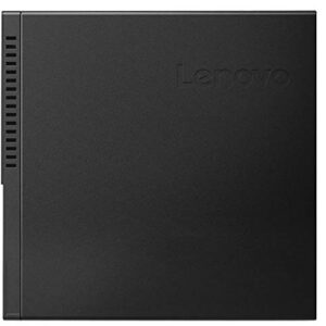 Lenovo ThinkCentre M910q Tiny Desktop (Black) - Intel Quad-Core i7-6700T 2.90GHz - 16GB RAM - 256GB SSD - Win 10 Pro (Renewed)