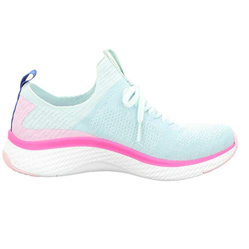 Skechers Women's 13325-lbmt_38 Sneaker, Light Blue/Multi, 8 M US