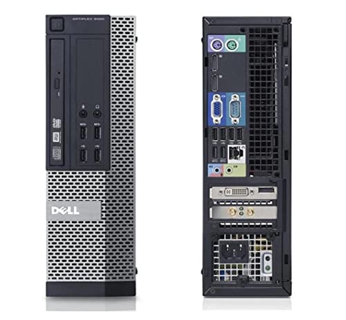 Dell OptiPlex 9020-SFF, Core i5-4590 3.3GHz, 8GB RAM, 500GB Hard Drive, DVDRW, Windows 10 Pro 64bit (Renewed)