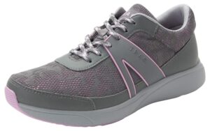 alegria qarma grey chasm 37 (us women's 7-7.5) regular