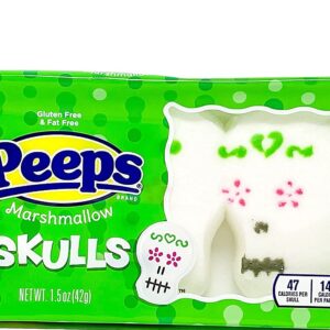 Halloween Peeps Candy Bundle - 4 Pack of Marshmallow Peep's - Perfect Halloween Candy, Fall Candy, Trick Or Treat Candy - Pumpkins, Monsters, Skulls, Ghosts - 7.5 Ounces