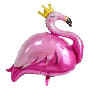 2 pcs flamingo giant balloons pink flamingo mylar foil balloon for party supplies