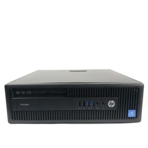 HP ProDesk 600 G2 Desktop SFF Pentium G4400 3.3GHZ 4GB 500GB Win 10 Pro (Renewed)