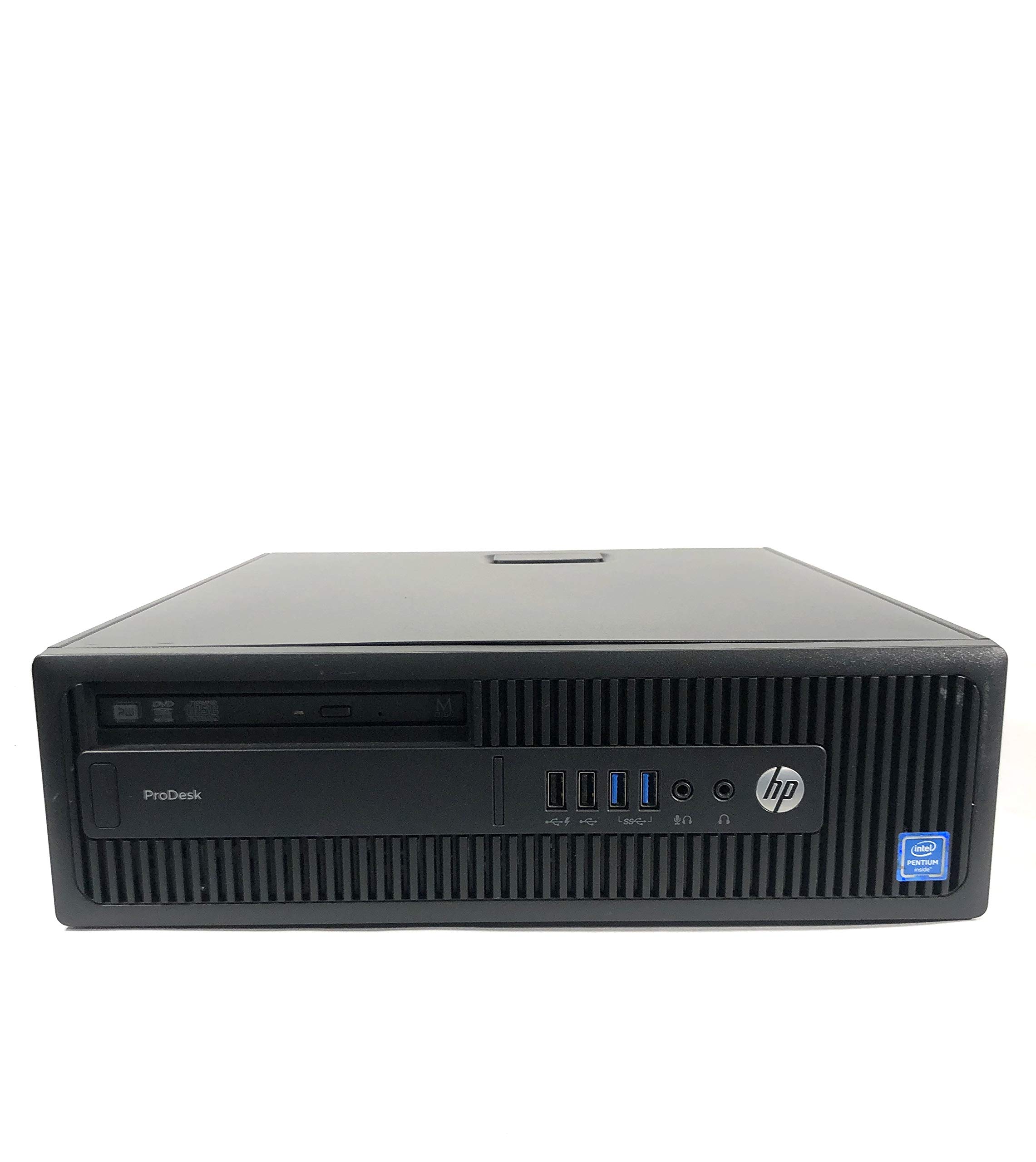 HP ProDesk 600 G2 Desktop SFF Pentium G4400 3.3GHZ 4GB 500GB Win 10 Pro (Renewed)