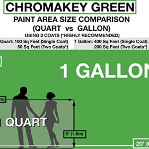 ChromaKey Video Paint 1 Quart Green Screen Equivalent