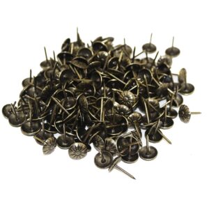 rancheng 100 pcs vintage upholstery sofa button nail headboard nails buttons furniture background buckle decoration bronze
