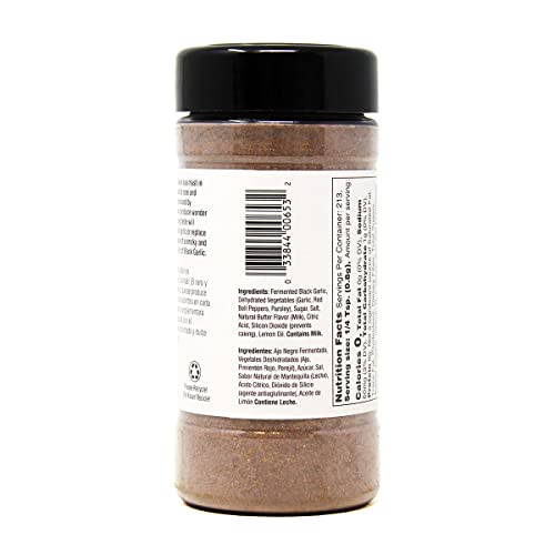 Black Garlic Seasoning, 6 Ounce