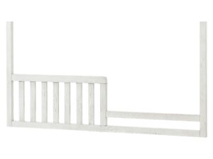 westwood design foundry convertible toddler guard rail, white dove