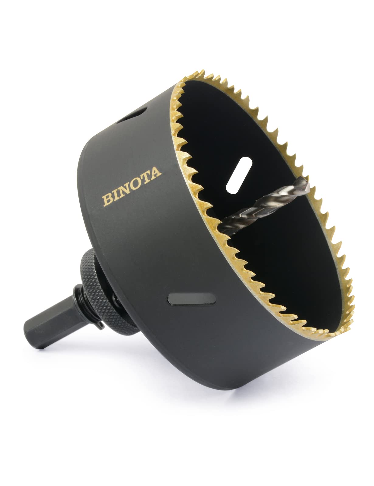 BINOTA M42 Bi-Metal Hole Saw, 102mm-4", for Metal, Wood, Plywood, PVC, Gypsum, Composite, Stainless Steel Plate