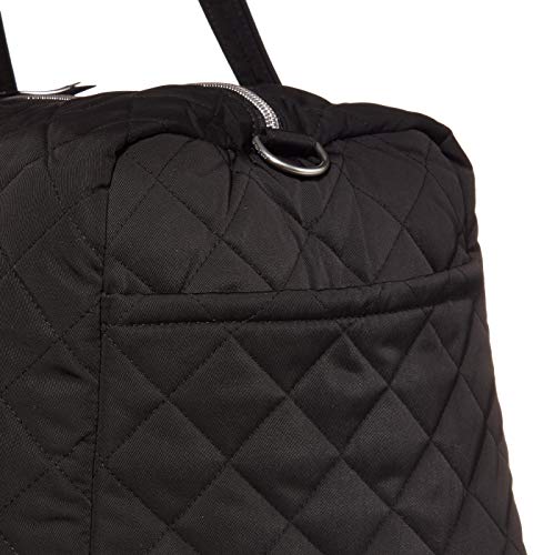 Vera Bradley Women's Performance Twill Medium Travel Duffle Bag, Black, One Size