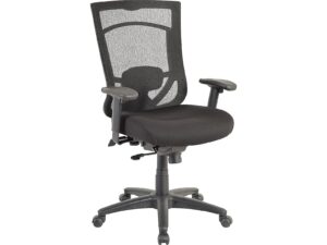 tempur-pedic 1539761 tempur-pedic mesh back fabric task chair black (tp7000-rav/coal)