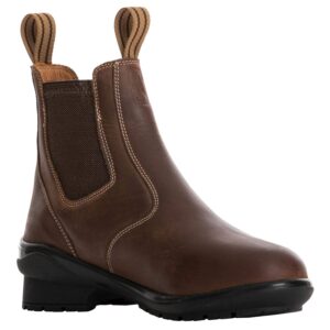 tredstep liffey paddock boots, size 41, mahogany