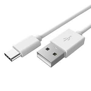 charging cable, usb c to usb-a 2.0 charger cable for samsung galaxy note tab, moto, lg, sony, google and more usb c smartphone & tablet (4) (zgb0)