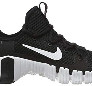 NIKE Unisex Football Soccer Shoe, Black White, 8 US Men