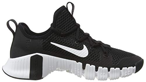 NIKE Unisex Football Soccer Shoe, Black White, 8 US Men