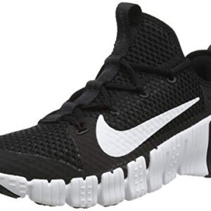 NIKE Unisex Football Soccer Shoe, Black White, 8 US Men