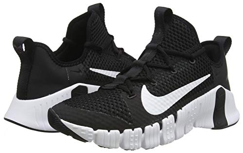 NIKE Unisex Football Soccer Shoe, Black White, 8 US Men