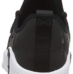 NIKE Unisex Football Soccer Shoe, Black White, 8 US Men