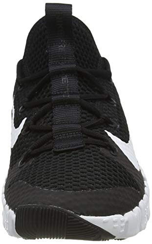 NIKE Unisex Football Soccer Shoe, Black White, 8 US Men