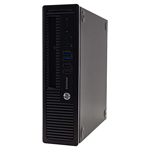 HP Elite 800G1 Ultra Small Desktop PC, Intel Quad Core i5-4570s Processor, 16GB RAM, 512GB Solid State Drive, Windows 10 Pro, DVD, HDMI, Bluetooth, Keyboard, Mouse, WiFi (Renewed)