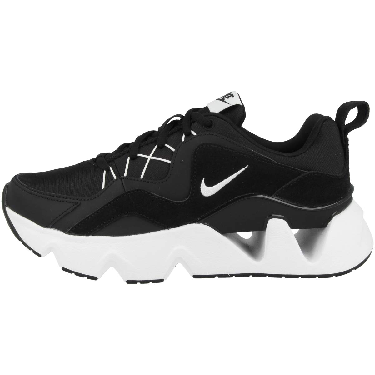 Nike Womens Ryz 365 Womens Running Shoes Bq4153-003 Size 7 Black/White