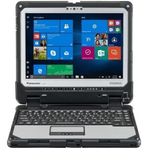 panasonic cf-33/8gb ram/ 256gb ssd/12 inch touch screen/wifi toughbook/fully rugged laptop/military grade/windows