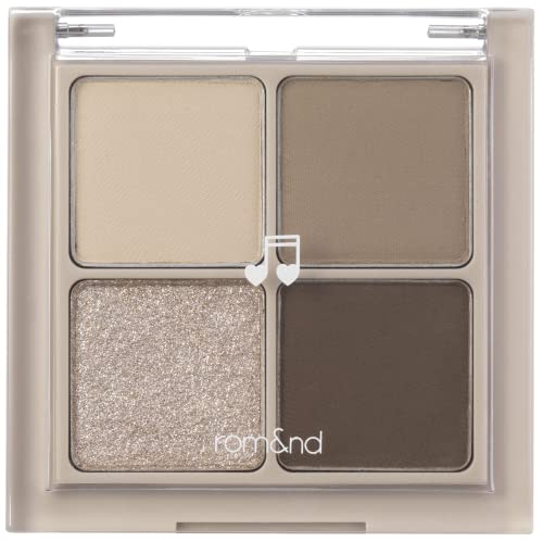 romand Better Than Eyes 6 colors | Basics Eyeshadow Palette,Velvety Texture, long-lasting makeup, Galaxy pearl glitter, MLBB, MEBB| 6g/0.21oz No.M02 DRY BUCKWHEAT FLOWER