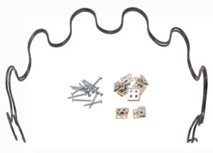 house2home 31" sofa upholstery spring replacement, 2pk repair kit for furniture chair couch, includes clips, screws and instructions