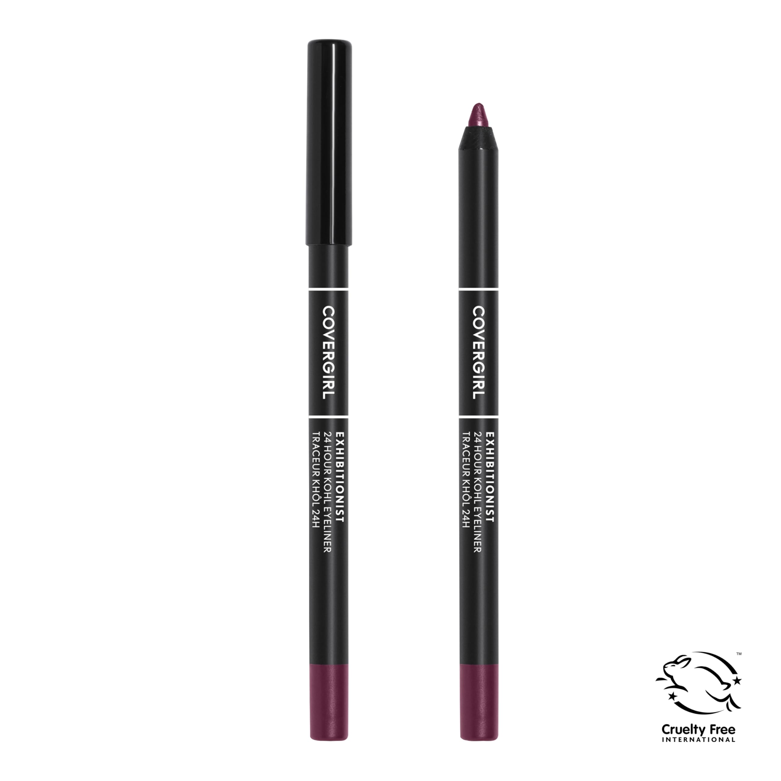 COVERGIRL Exhibitionist 24-Hour Kohl Eyeliner, Burgundy,Gel