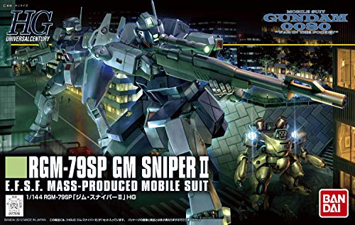 Bandai Hobby - Gundam 0080 - #146 GM Sniper II, Bandai HGUC 1/144 Model Kit