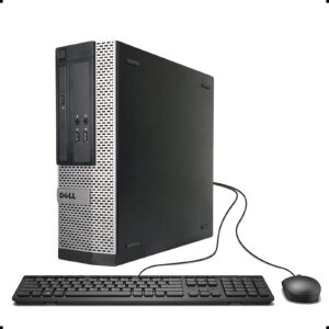dell optiplex 3020-sff, intel core i5-4570 3.2ghz, 16gb ram, 512gb ssd solid state, 4k support, dvd, wifi, dp, vga, keyboard, mouse, windows 10 pro 64bit - multi languages support (renewed)