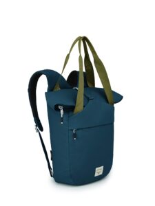osprey arcane zip top tote backpack, stargazer blue