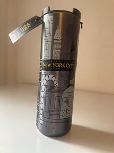 starbucks new york city stainless steel tumbler, 16 oz