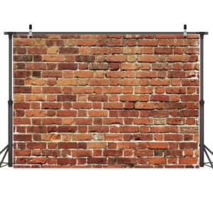 aiikes 8x6ft red brick wall photography backdrop thin vinyl photo backdrops background baby birthday party wedding graduation home decoration photo booth studio prop banner 11-506