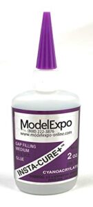 model expo insta cure+™ super glue ca 2 oz. (gap filling)