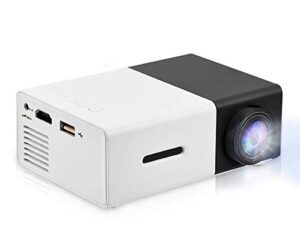 vbestlife mini projector,portable 1080p 600lm 4 : 3 led projector home cinema theater movie support laptop pc smartphone hdmi input,great gift pocket projector for christmas (black)