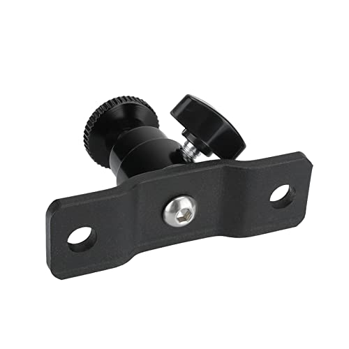 CAMVATE 1/4"-20 Ball Head with Bottom Pedestal Mount for Monitor/Surveillance System Support - 2324